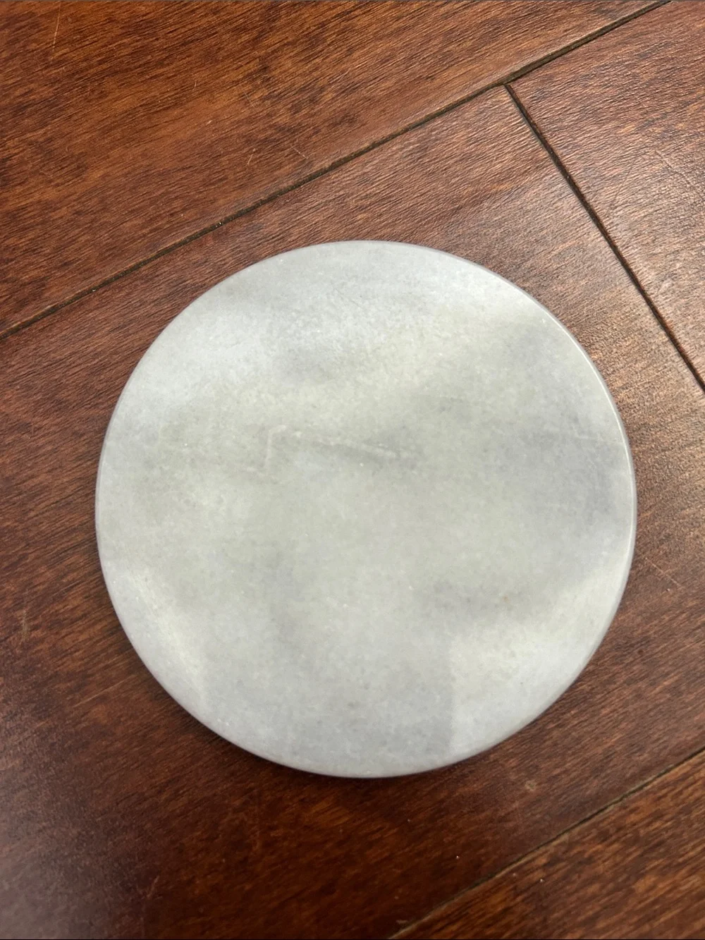 Vintage Marble and Cork Round Drink Coasters - Set of 6